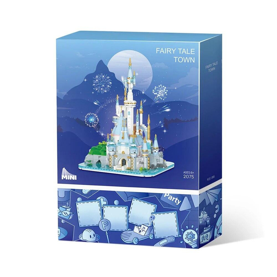 TOYLINX Prinzessinnenschloss Bausteine Set 1366 Teile - Bild 3
