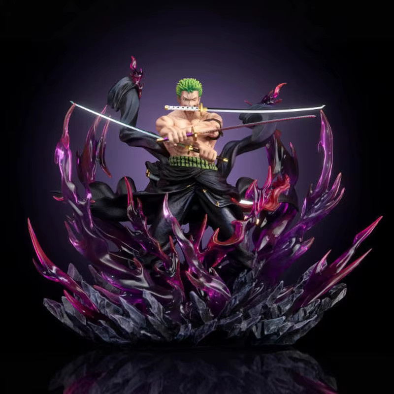 Bandai One Piece Angry Roronoa Zoro Sammelfigur, Einzelfigur, Kunststoff - Bild 4