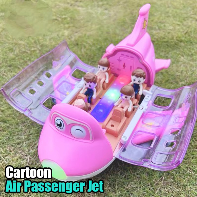 CONUSEA Elektrisches Flugzeug Modell, Musik Simulation, Rosa / Pink - Bild 2