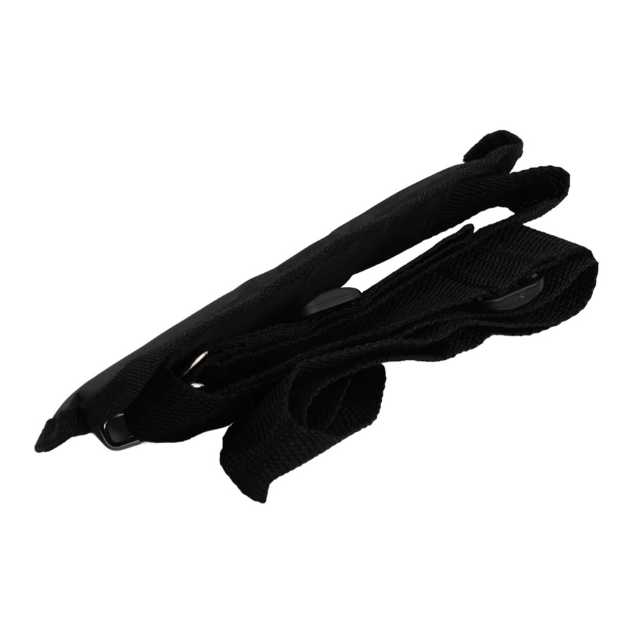 VIBRATITE Nylon gepolsterter Schultergurt für Freischneider und Rasenmäher in Schwarz - Bild 4