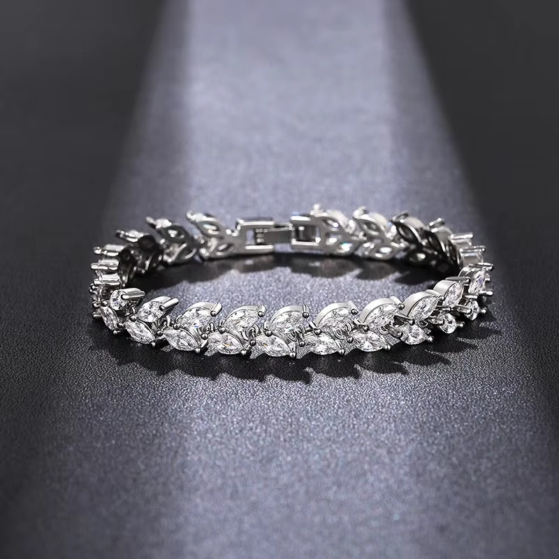 Huitan Armband, Zirkonia, Silber, Damen - Bild 2