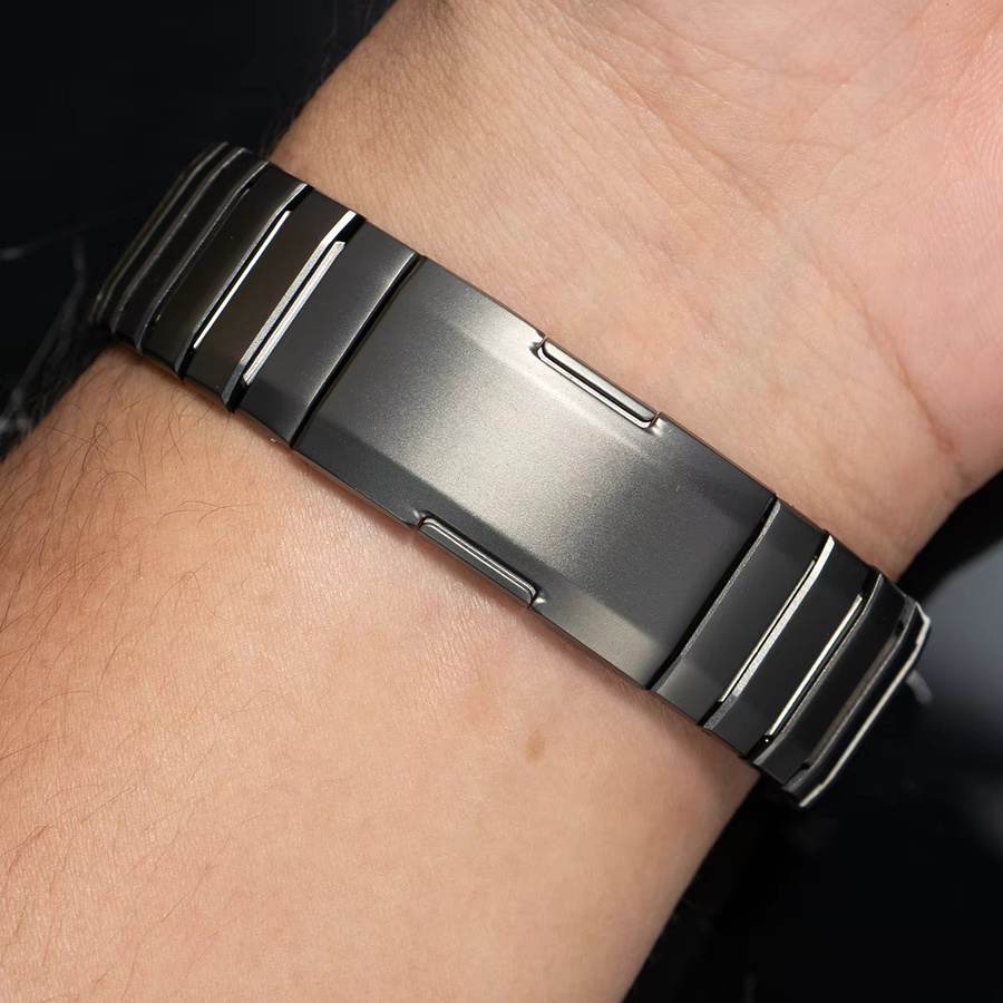 FancyWrist Uhrenarmband Edelstahl, Silber, Unisex - Bild 5