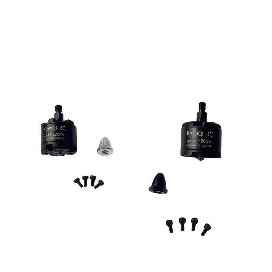 Kepaqi RC 2212-920KV Motor, Schwarz-Silber, Metall - Bild 2