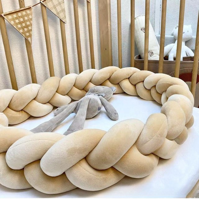 BumperInfant Baby Bumper Knot Kissen als Schutz für dein Kinderbett und zur Dekoration - Bild 1