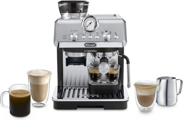 DeLonghi La Specialista Arte EC9155.MB Siebträgermaschine in Metallic-Grau und Schwarz - Bild 5