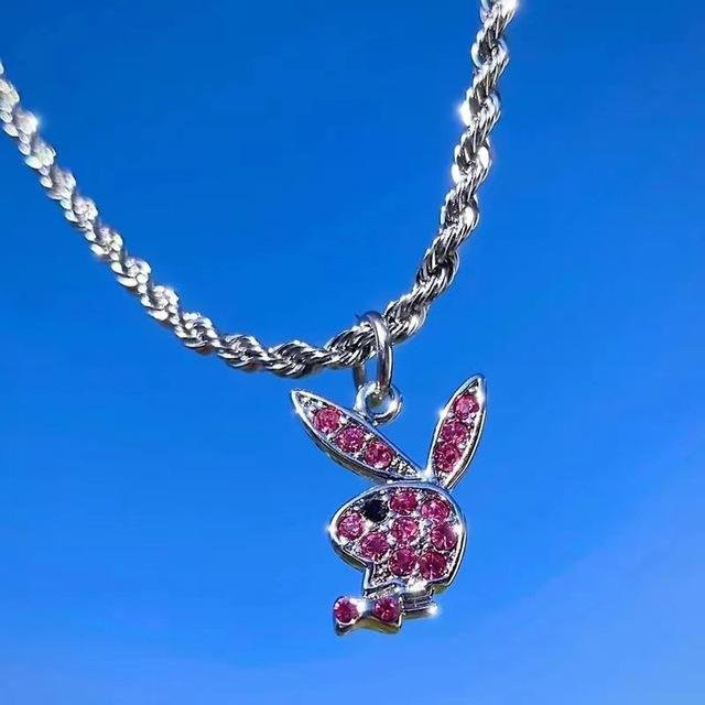 Wucifang Jewelry Halskette, Edelstahl, Silber, Damen - Bild 1