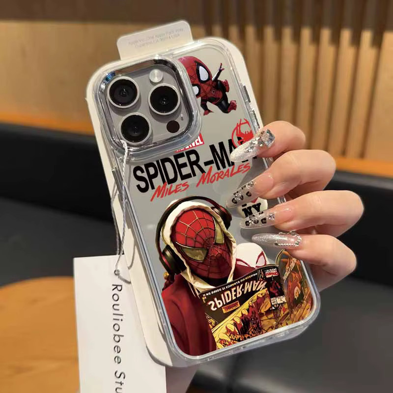 Y-Spiders M-Man Handyhülle für iPhone 11 bis iPhone 17 Pro Max, transparente weiche Schutzhülle - Bild 1