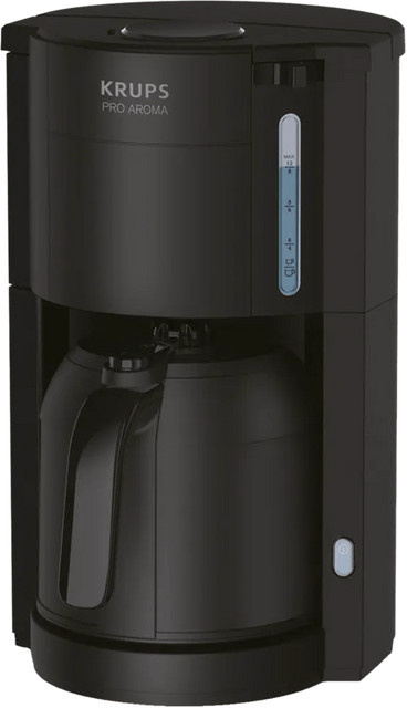 Krups ProAroma Filterkaffeemaschine KM 3038 Thermo in Schwarz - Bild 1