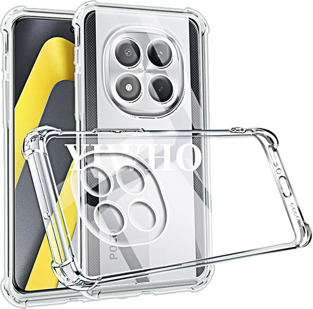 Xiaomi Poco M8 Pro 5G Schutzhülle transparent mit Kameraschutz - Bild 1