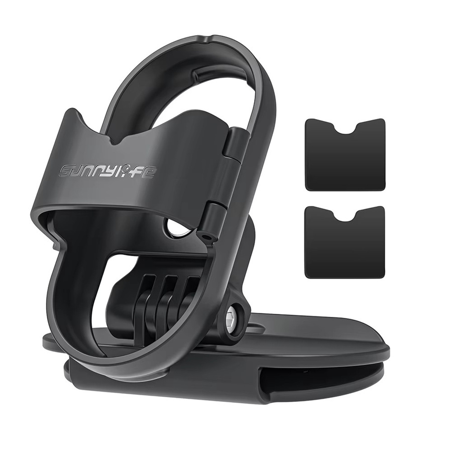 Insta360 Kamera-Kappenhalter mit Schnellverschluss für Insta360 Go 3S und Go 3, Sport-Hut-Clip in Schwarz - Bild 7
