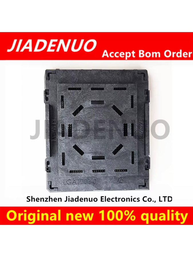 BGA-CPU-Sockelhalter für Motherboard mit Zinnkugeln in Schwarz, kompatibel mit LGA1700 1356-2 3647 4094 LGA 1150 1151 1155 1156 1200 - Bild 2
