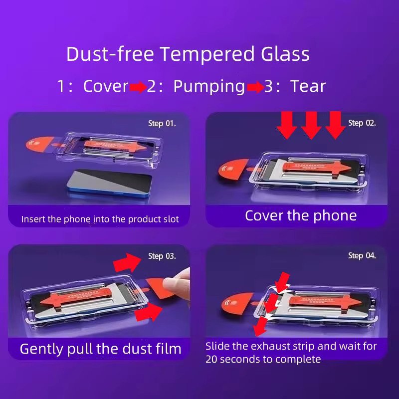 Gehärtetes Schutzglas für Xiaomi 10T Pro und Xiaomi 10T Lite, transparent, 9H HD Screen Protector - Bild 3