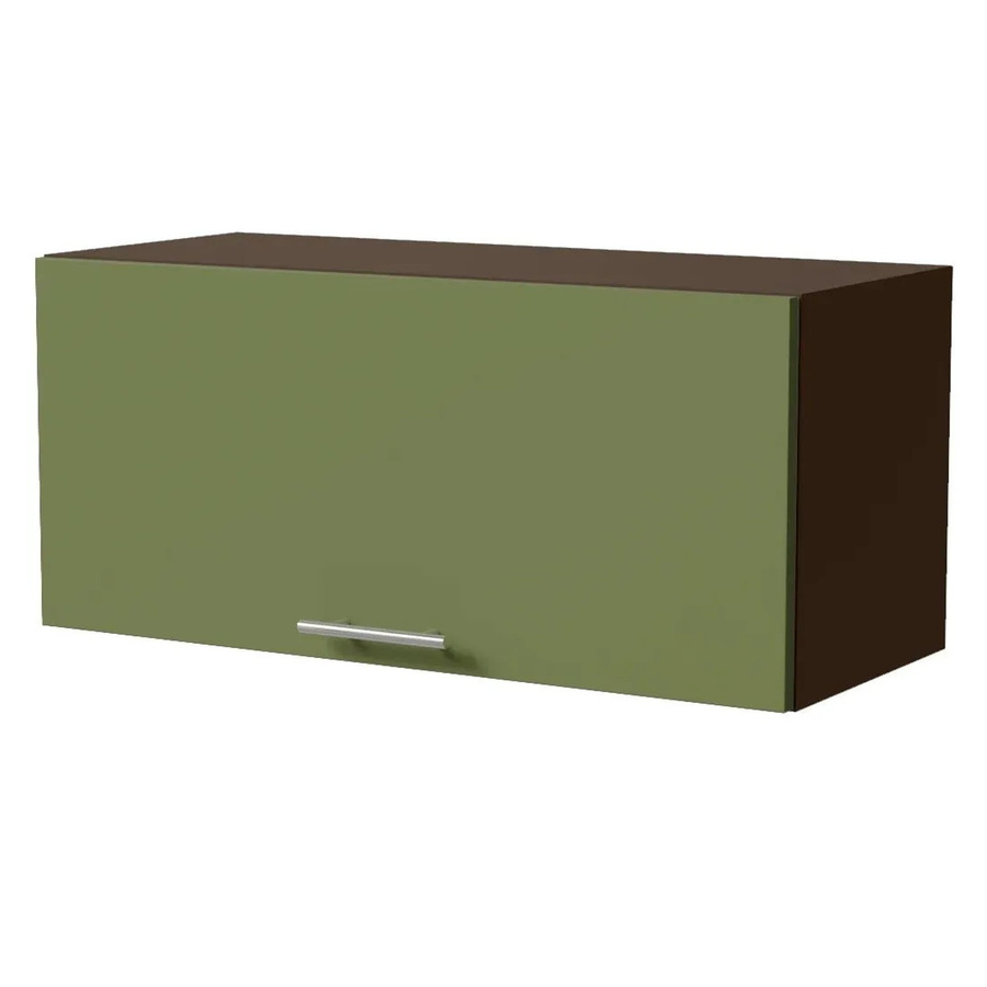 Feldmann-Wohnen Klapphängeschrank Brerra W4B/80 in Farngrün Matt mit Blum Aventos Klappenbeschlag, B/T/H: 80 x 32,5 x 36 cm - Bild 2
