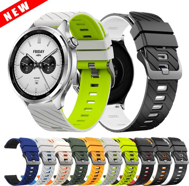 Xiaomi Uhrenarmband Silikon, 22 mm - Bild 1