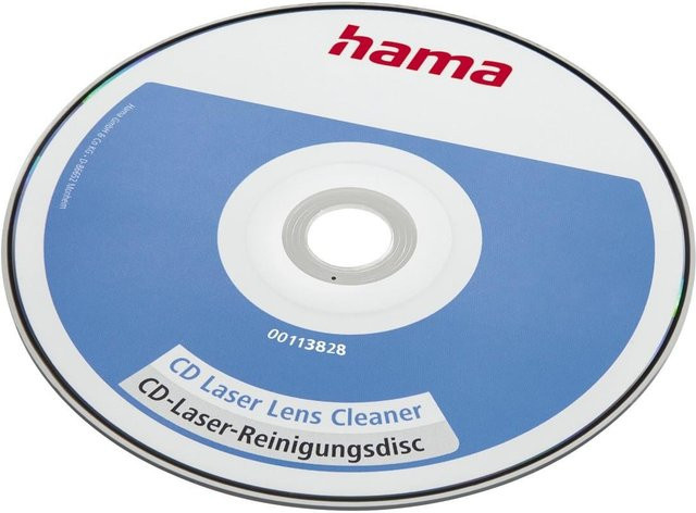 Hama CD-Laser-Reinigungsdisk mit Reinigungsflüssigkeit in Blau - Bild 1