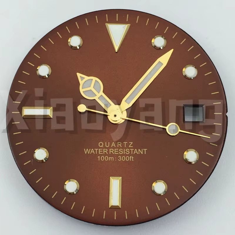 RONDA Uhrenteile Set, 29 mm, Quarzwerk, Schwarz - Bild 1