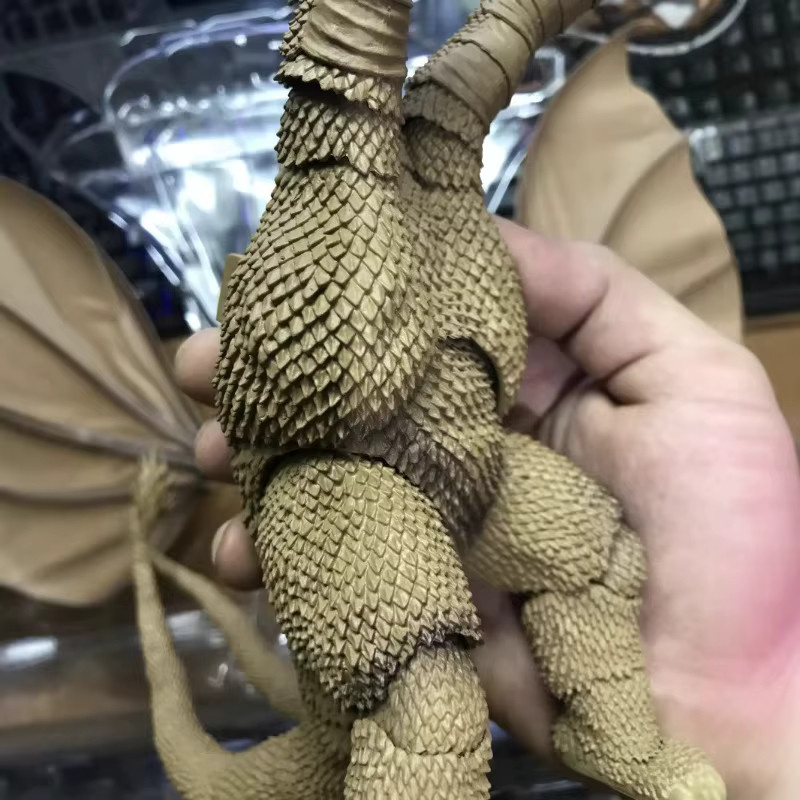 Bandai Godzilla King Ghidorah Dinosaurier Figur, Kunststoff - Bild 3