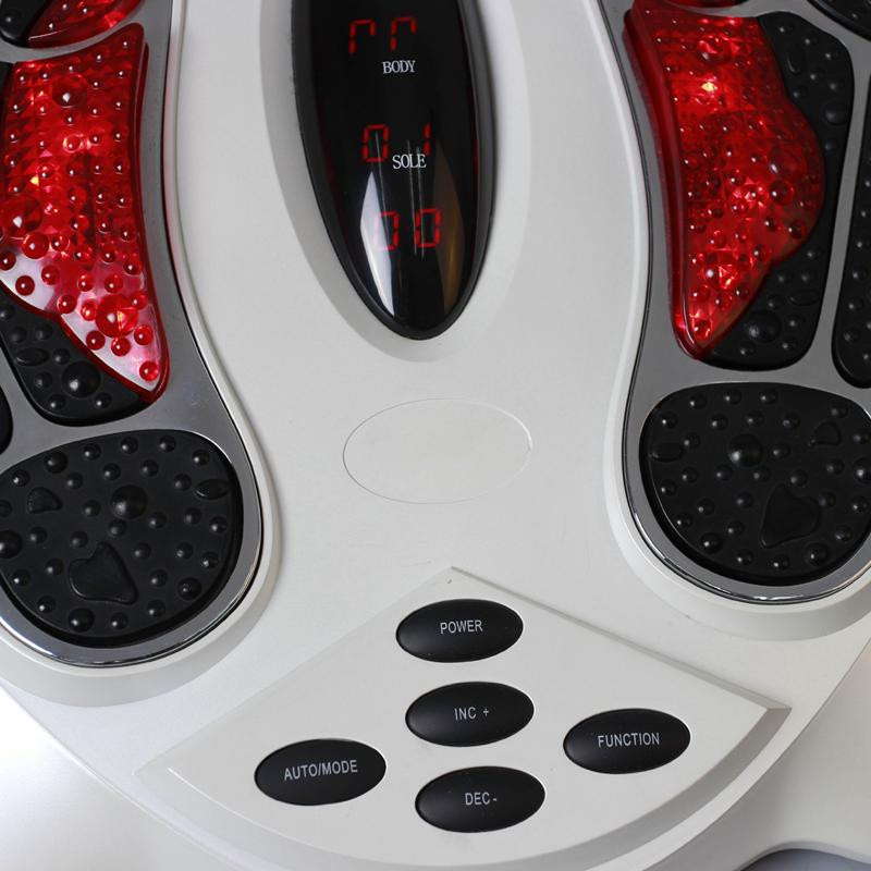 VamsLuna Elektrisches EMS-Fußmassagegerät mit Fernbedienung, Weiß, Unisex - Bild 4