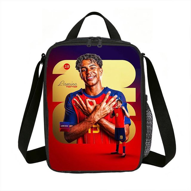 Fancy Style Studio Isoliertasche L-Lamin Yamal Thermotasche für Brotdosen, auslaufsicher, mehrfarbig - Bild 1