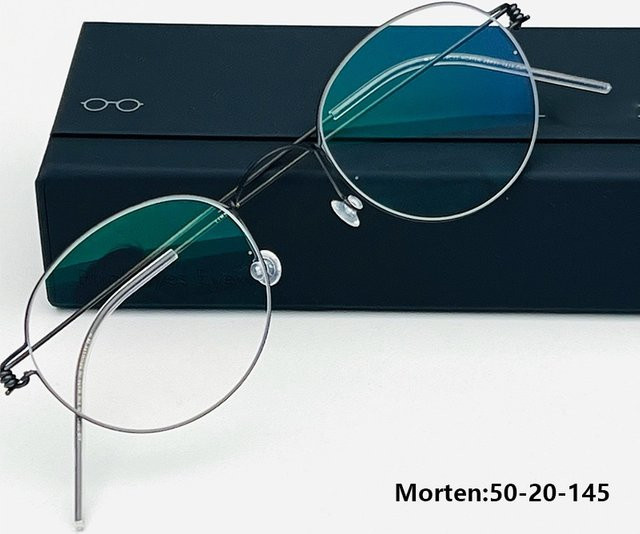TUTU Korrektionsbrille, Titanium, Vollrand, Rund, Gold, Unisex - Bild 1