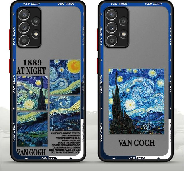 Van Gogh Ölgemälde Handyhülle für Samsung Galaxy A-Serie in Multicolour - Bild 1