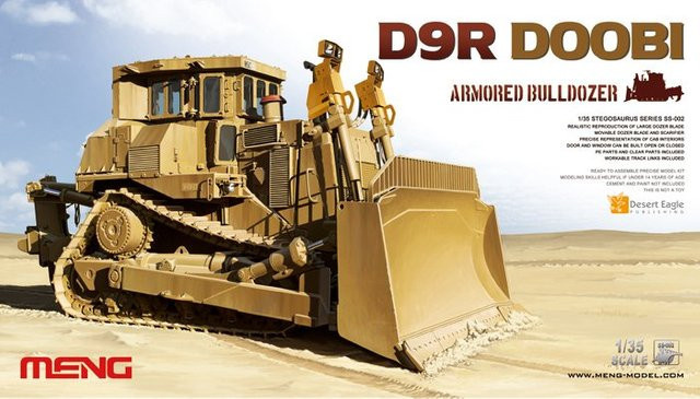 MENG D9R Doobi Armored Bulldozer, Fahrzeuge, Braun - Bild 1