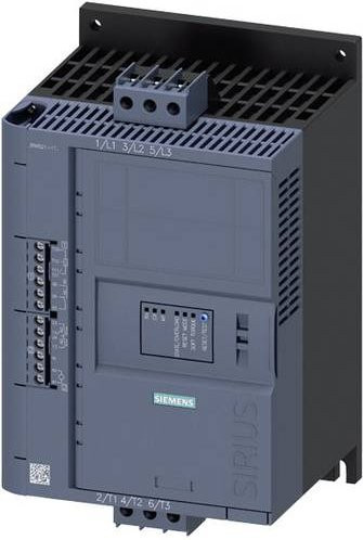 Siemens Sanftstarter 3RW5216-1TC04 in Grau, Motorleistung 15kW bei 400V / 7.5kW bei 230V, Nennstrom 32A - Bild 1