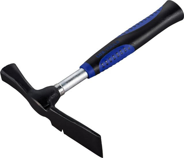 LUX-TOOLS Maurerhammer Comfort mit Stiel, 600 g, Schwarz - Bild 1