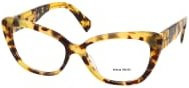 Miu Miu MU 05VV Cat Eye Brille, Kunststoff, braun, Damen - Bild 1