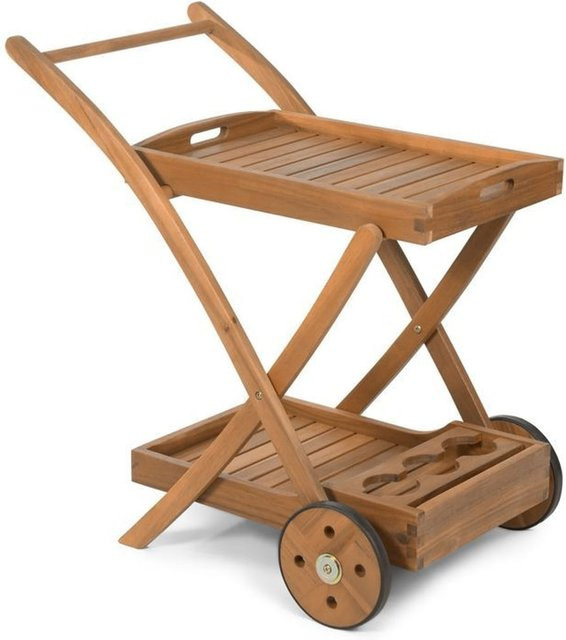 Fieldmann Klappbarer Garten-Trolley FDZN 4050-T mit Rollen für den Outdoor-Einsatz - Bild 1