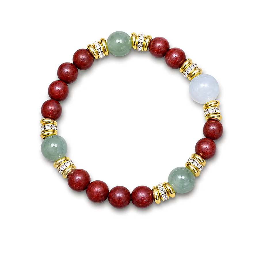 CERHIEAL Armband, Kräuter-Duftperlen, 8mm, Bunt, Unisex - Bild 2