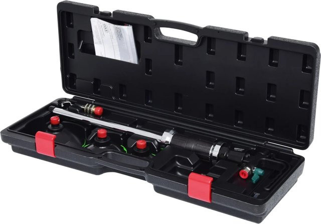 KS TOOLS Druckluft-Ausbeulhammer-Satz 5-tlg. in Schwarz aus Stahl - Bild 1