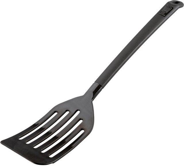 Fackelmann Chefkoch Pfannenwender mit Schlitzen aus Nylon in Schwarz, Länge: 33 cm - Bild 1
