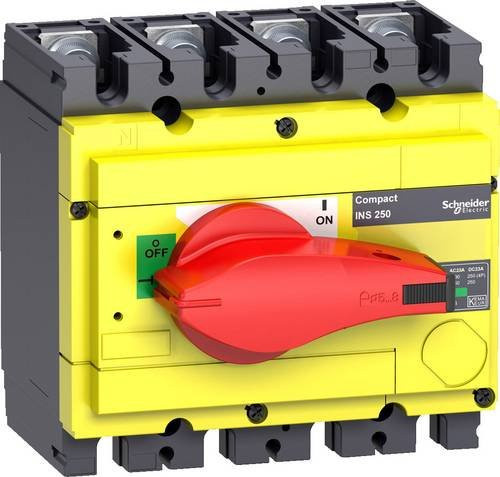 Schneider Electric 31125 Lasttrennschalter 160A 250 V/DC 690 V/AC in Rot und Gelb - Bild 1