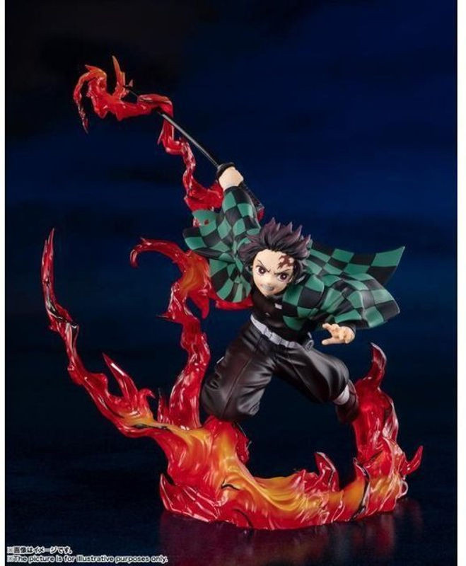 Demon Slayer Kamado Tanjiro Figur Figuarts Zero Totale Konzentrationsatmung, mehrfarbig, Höhe: 19 cm - Bild 1