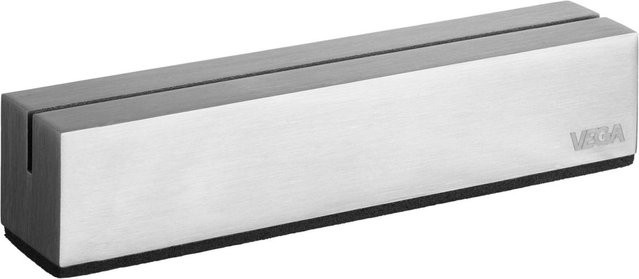 VEGA Tischkartenhalter Paisley für Speisekarten aus Edelstahl in Silber, 5er Pack, L x B x H: 10 x 2 x 2 cm - Bild 1