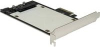 Inter-Tech KT048 PCIe RAID Controller Karte für SSD in Silber - Bild 1