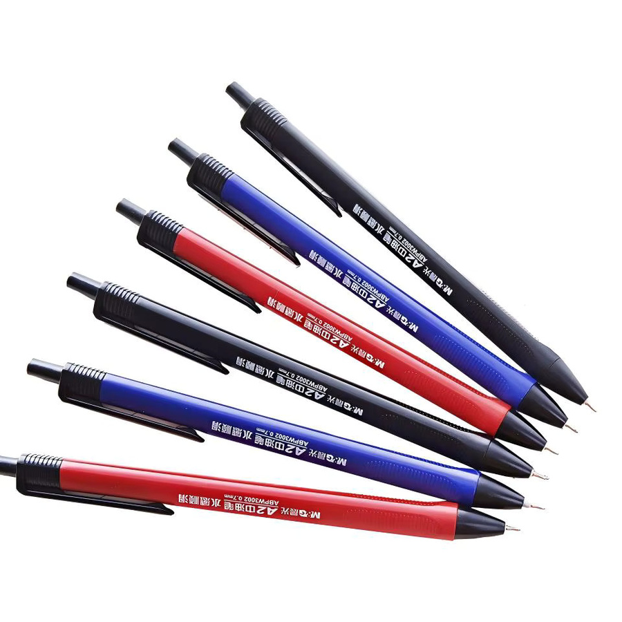 ZiViMi 10-teiliges Gelstift-Set mit 0,7 mm Schriftdicke in Schwarz, Blau, Rot und Multicolour - Bild 4
