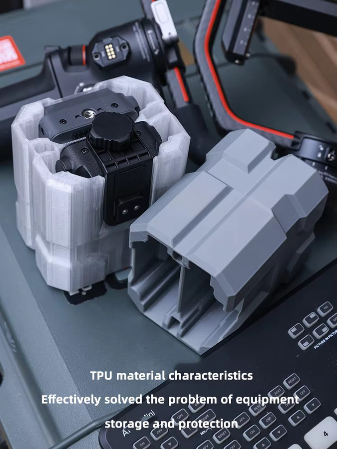 DJI SDR Wireless Video Transmission System TPU elastische Schutzhülle für Sender und Empfänger in Grau - Bild 6