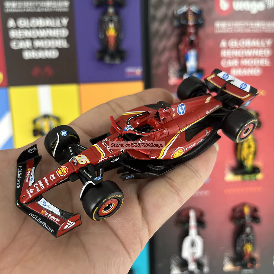 Bburago Ferrari 4er-Autoset, Legierungsautomodell, 1:43, ab 3 Jahren - Bild 2