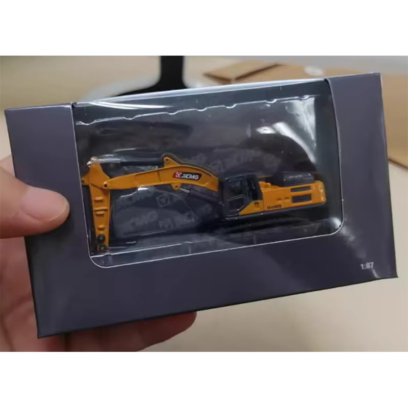 XCMG XE490DK Minibagger, Fahrzeugmodell, 1:87, Metall, Gelb - Bild 2