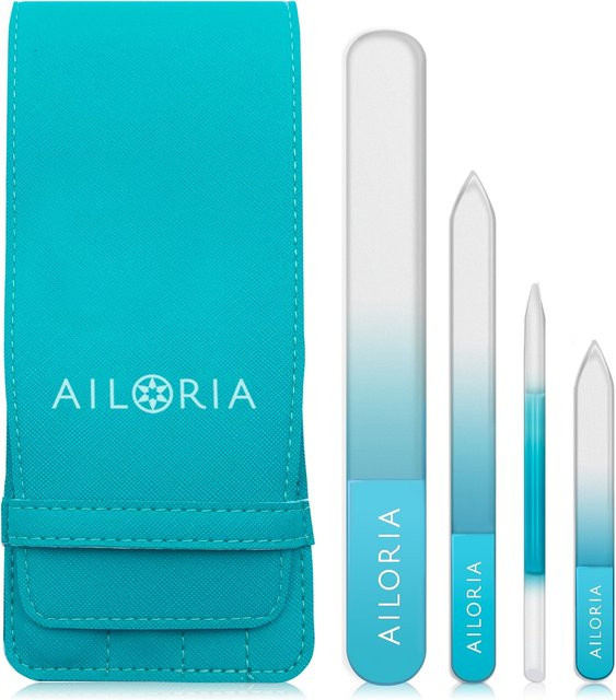 AILORIA Glas-Nagelfeilenset CONTOUR, Unisex - Bild 1