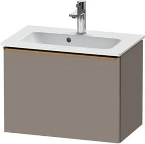 Duravit Waschtischunterschrank D-Neo Compact, wandhängend, Grau Matt, B/T/H: 61 x 37,2 x 44 cm - Bild 1