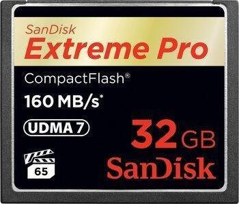 SanDisk Extreme Pro CompactFlash Speicherkarte, 32 GB, Schwarz - Bild 2