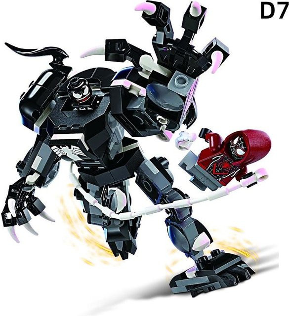 LEGO Marvel Avengers Captain America Iron Man, Bausteinspielzeug, 120-teiliges Set, ab 6 Jahren - Bild 1