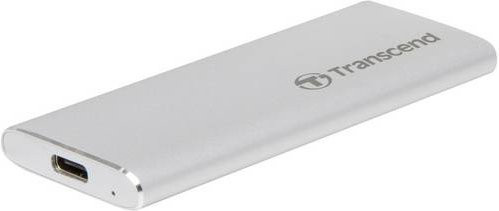 Transcend ESD240C Externe SSD 120GB USB-C Silber TS120GESD240C - Bild 1