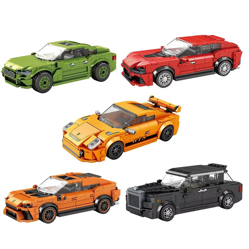 MOFAN BLOCK Technische Sportwagen, Bausteine, Modell Ziegel - Bild 3