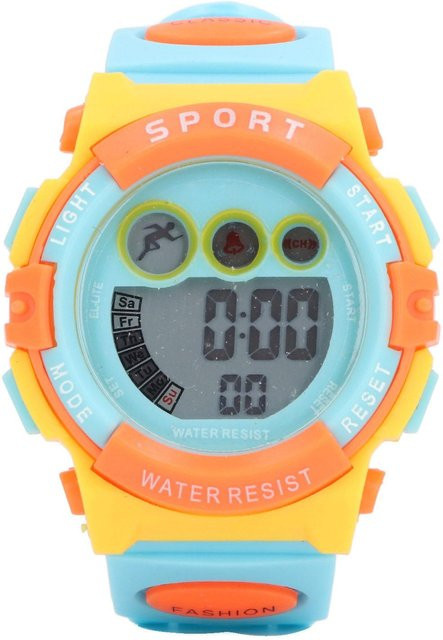 TOMTOP Digitaluhr, Kinder, Kunststoff, grau, wasserdicht - Bild 1