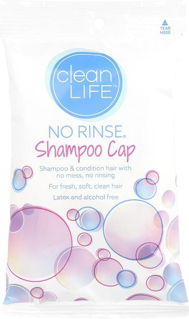 CleanLife Shampoo-Kappe ohne Ausspülen, grau, Kinder - Bild 1