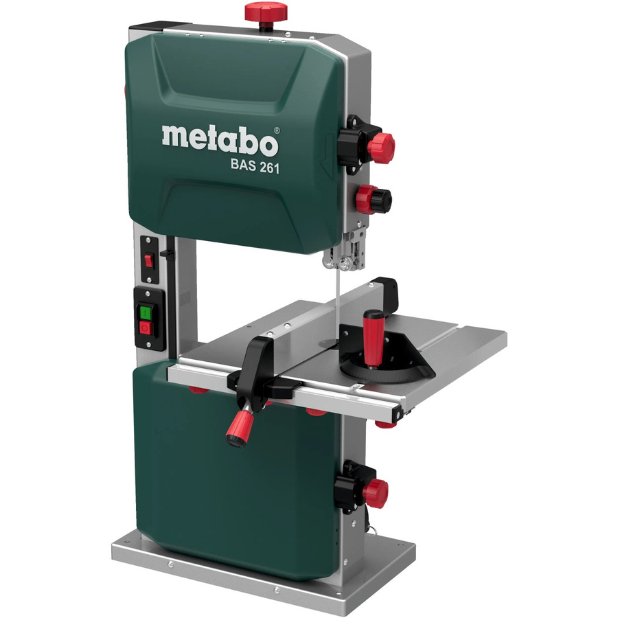 Metabo Tischbandsäge BAS 261 Precision in Grün/Silber mit 400 W und 230 V - Bild 2